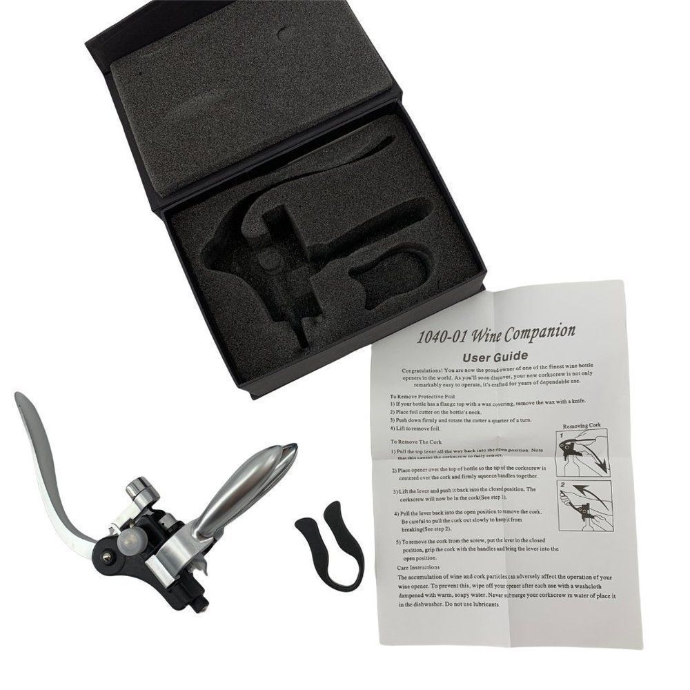 Leed's Wine Companion 0343 Bottle Opener Foil Cutter Gift Box SLS Las Vegas